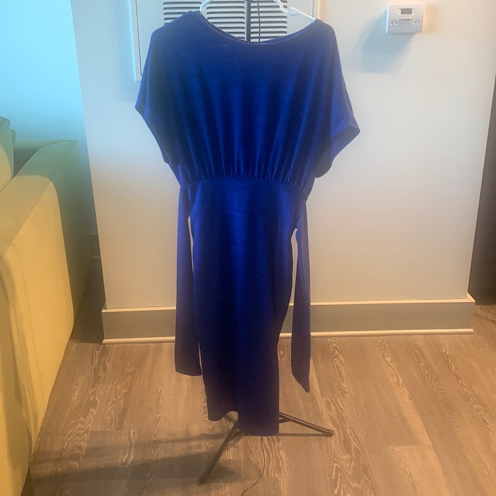 Blue dress